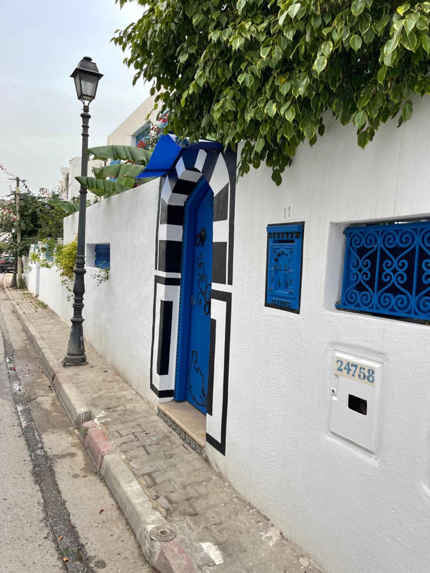 Villa The Blue And White Perle Sidi Bou Ali Esterno foto