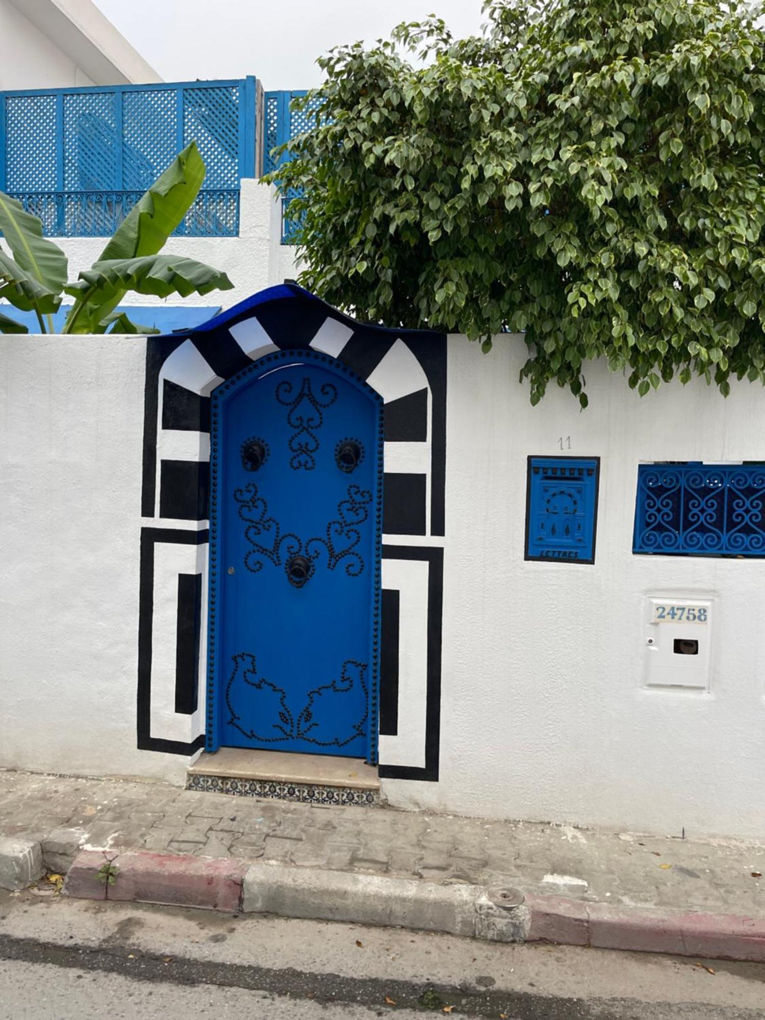 Villa The Blue And White Perle Sidi Bou Ali Esterno foto