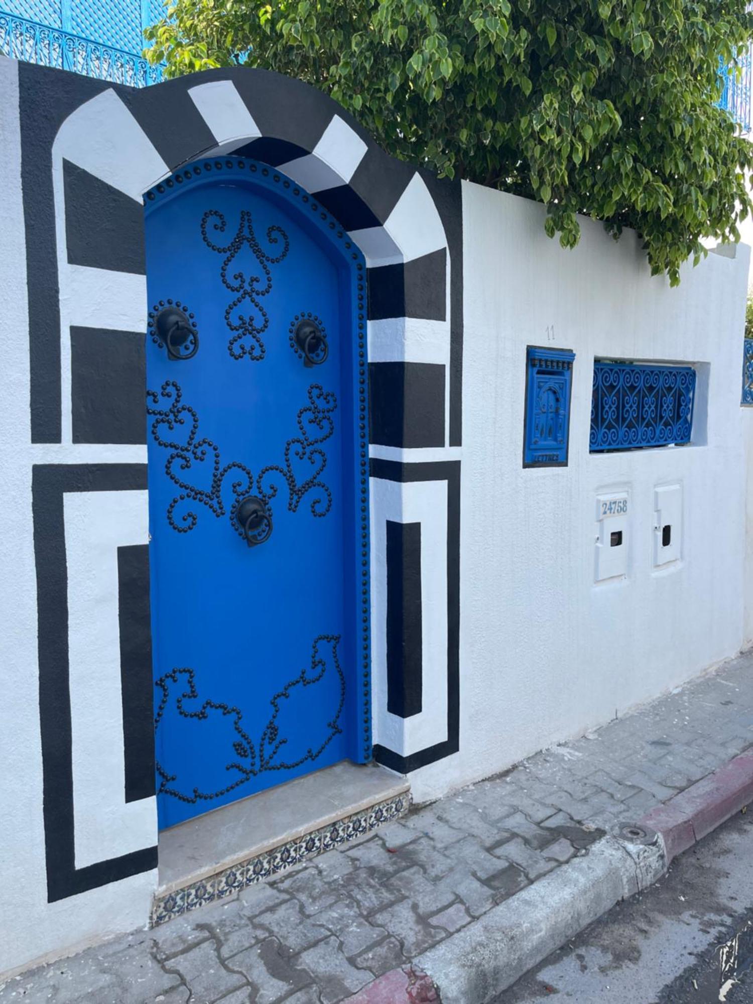 Villa The Blue And White Perle Sidi Bou Ali Esterno foto