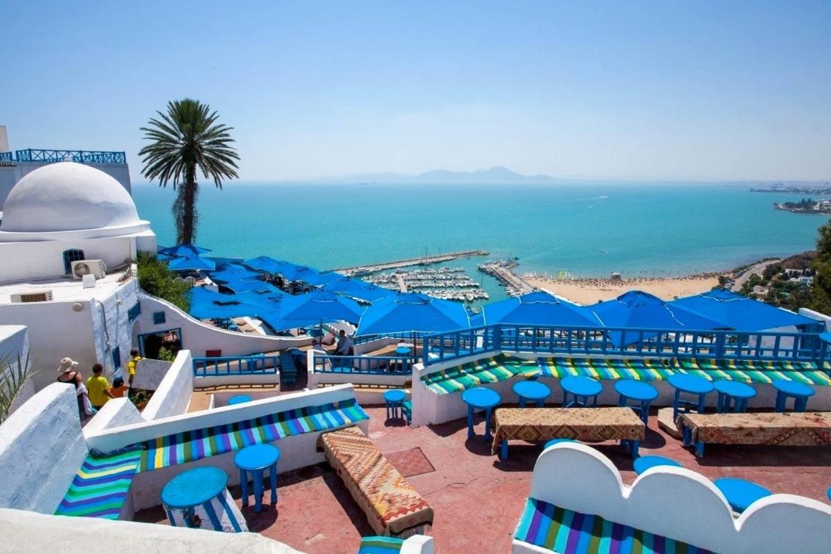 Villa The Blue And White Perle Sidi Bou Ali Esterno foto